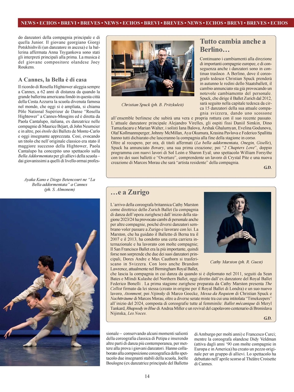BALLET2000 Edizione Italia Preview Pages