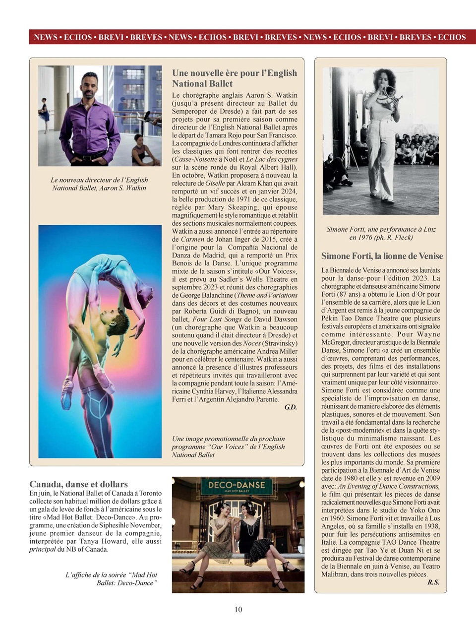 BALLET2000 Édition France Preview Pages