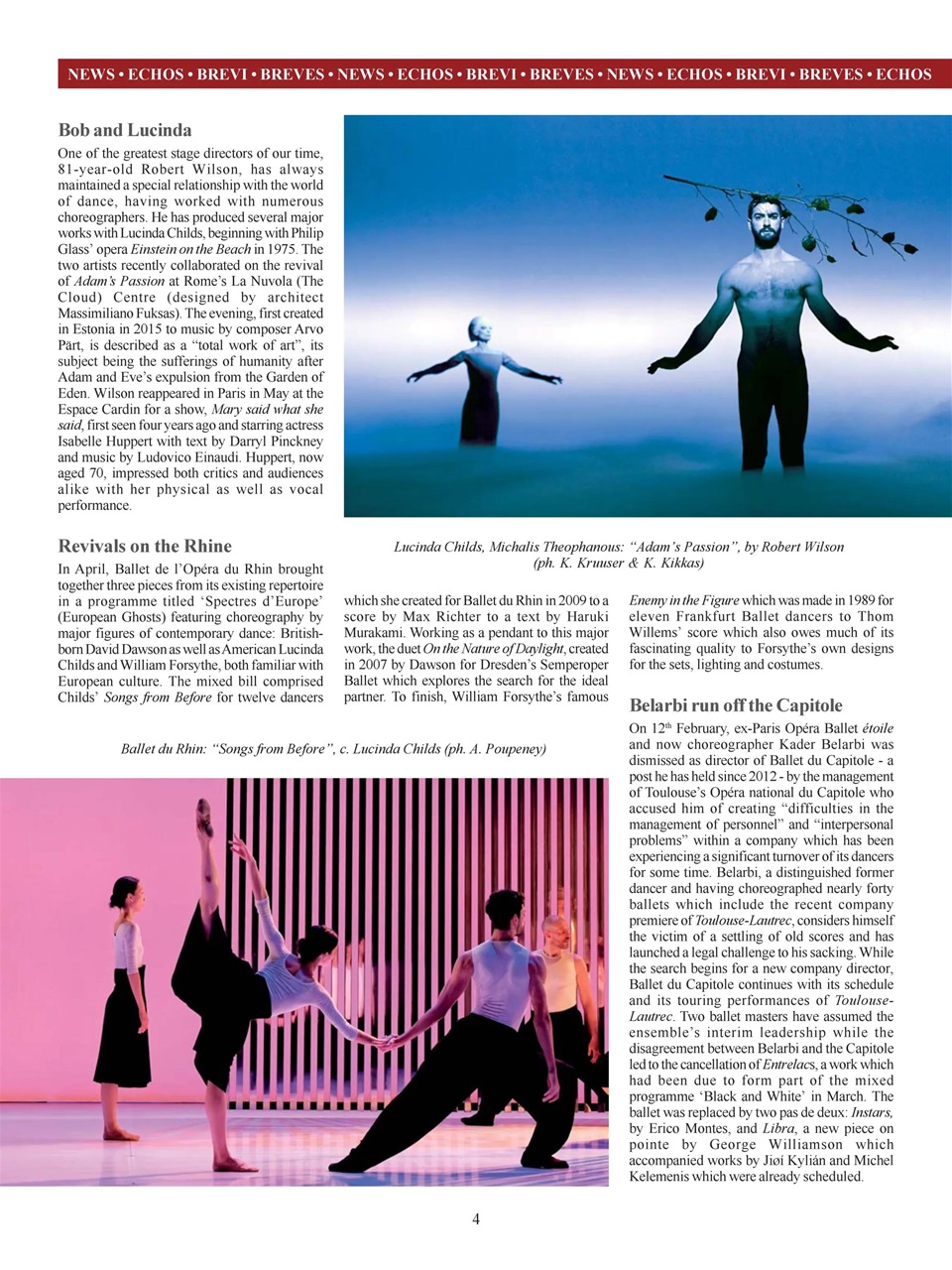 BALLET2000 English Edition Preview Pages