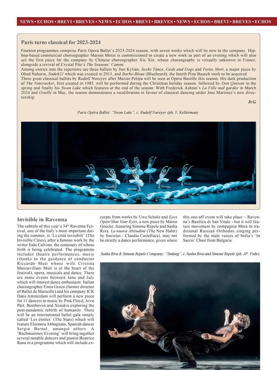 BALLET2000 English Edition Preview Pages