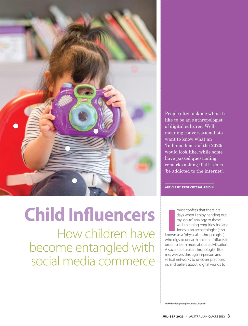 AQ: Australian Quarterly Preview Pages