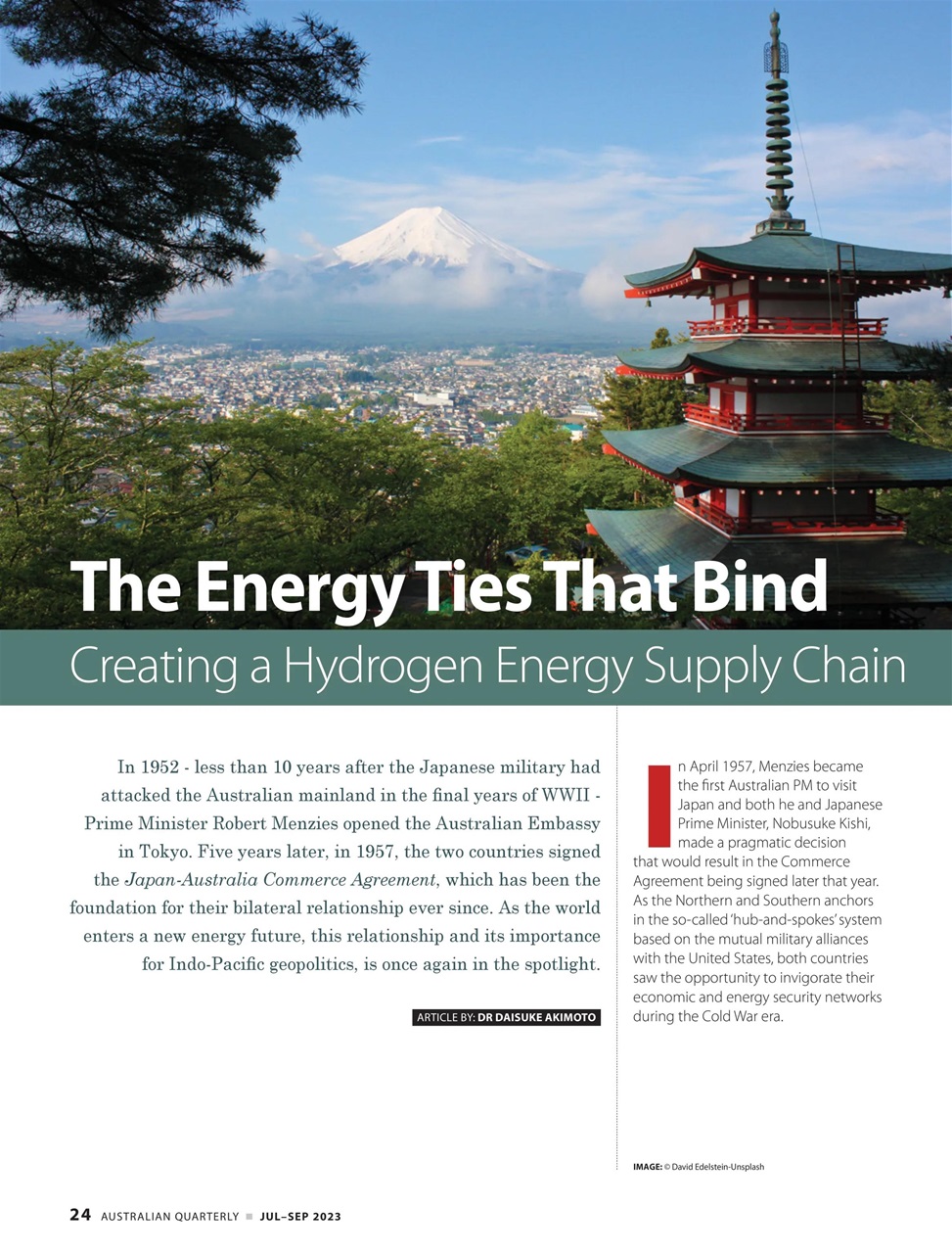 AQ: Australian Quarterly Preview Pages