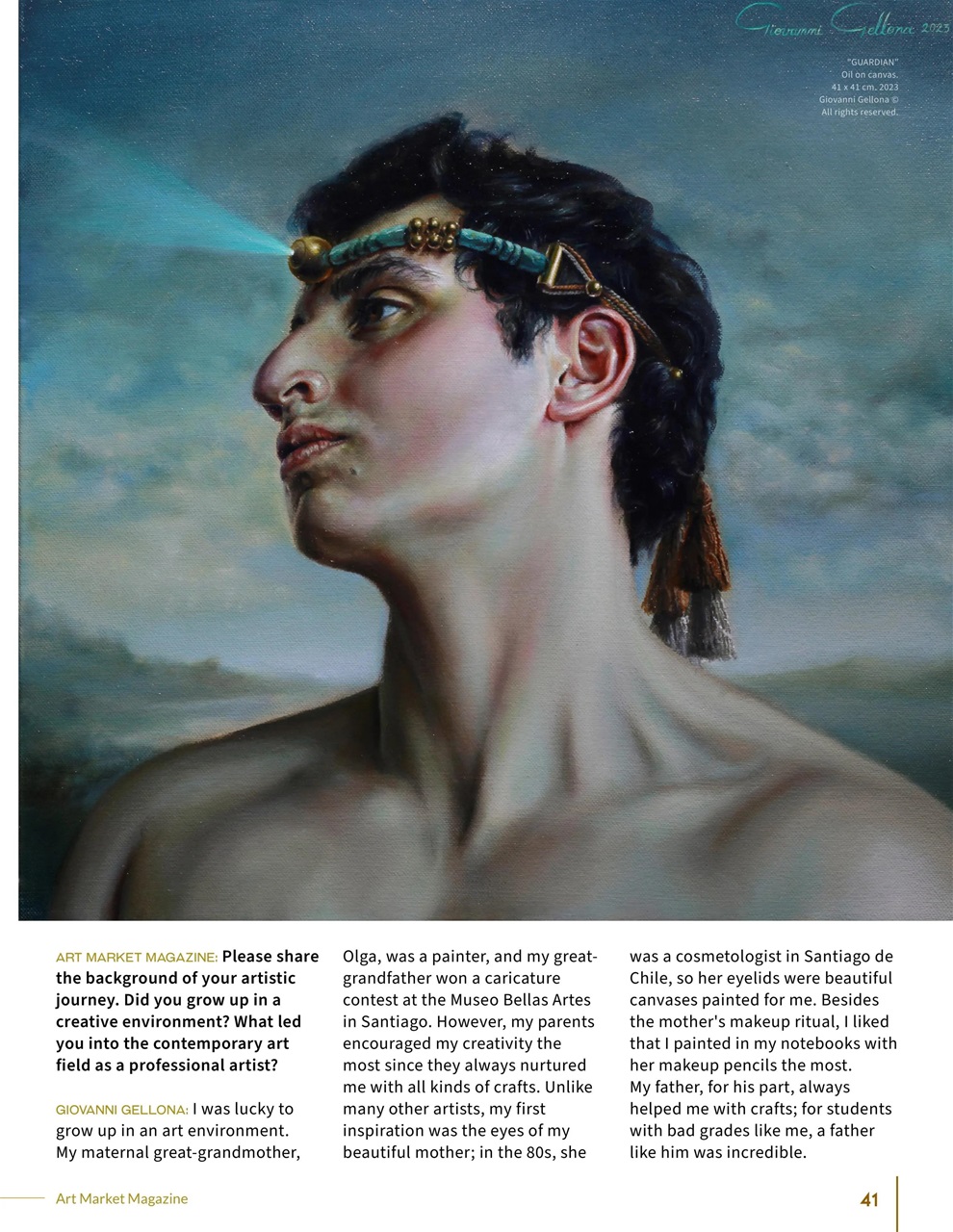 Art Market Magazine Preview Pages