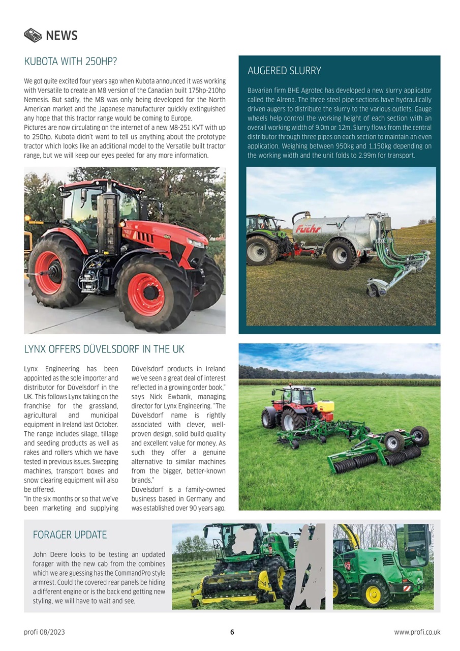 Profi International Preview Pages