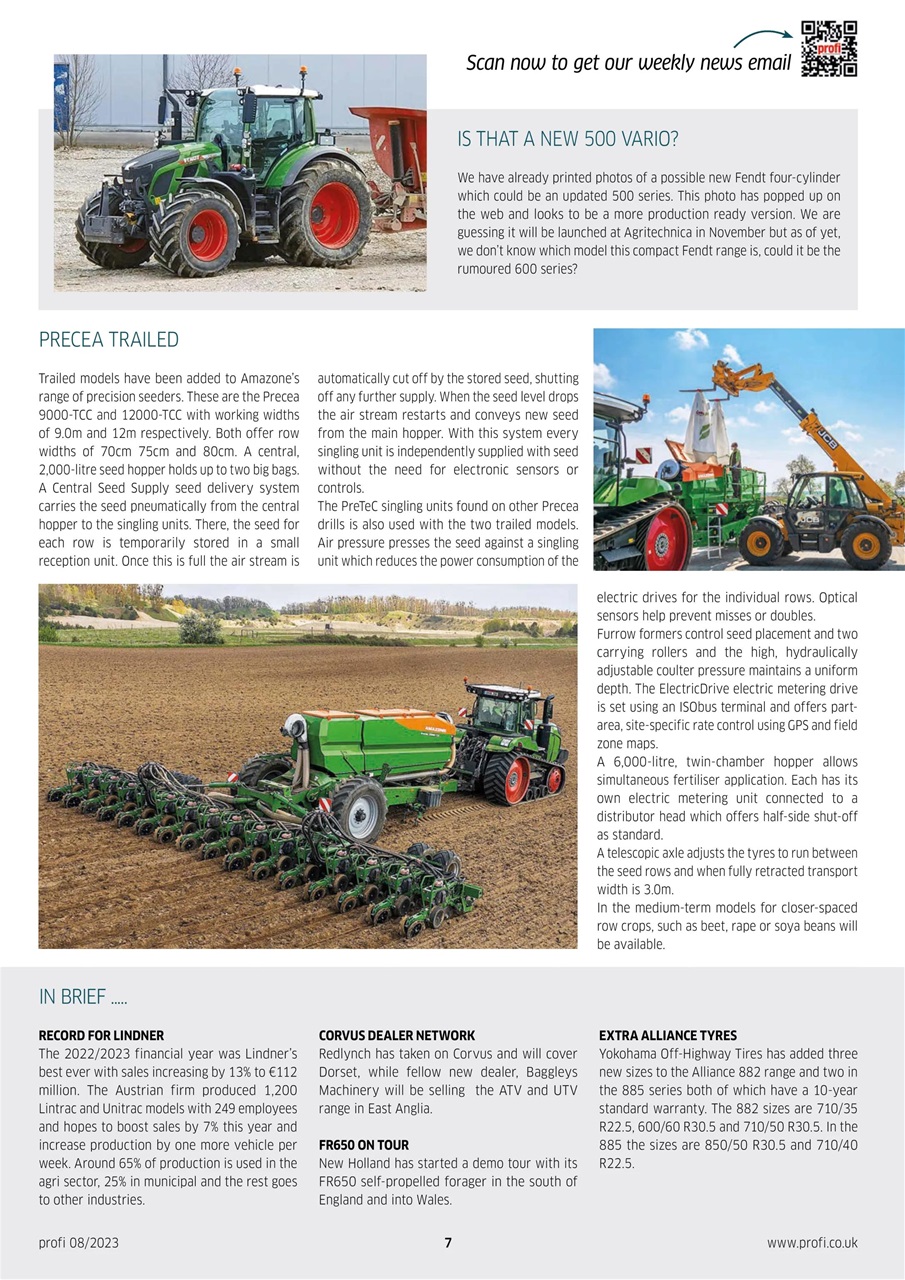 Profi International Preview Pages