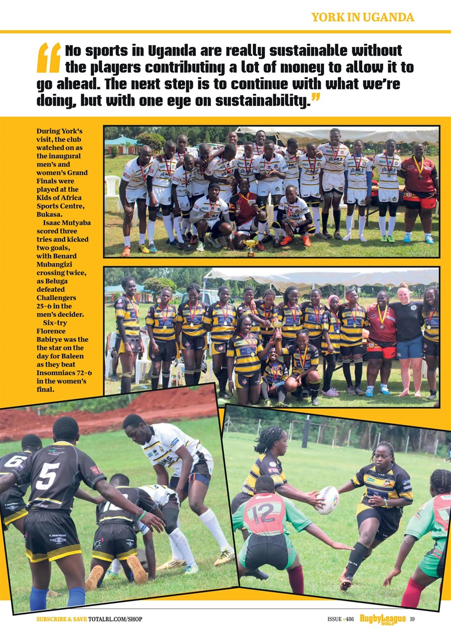 Rugby League World Preview Pages