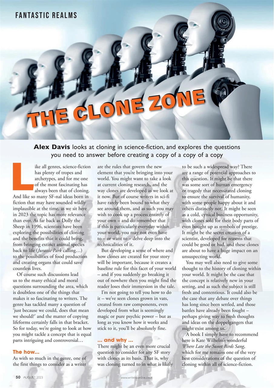 Writing Magazine Preview Pages