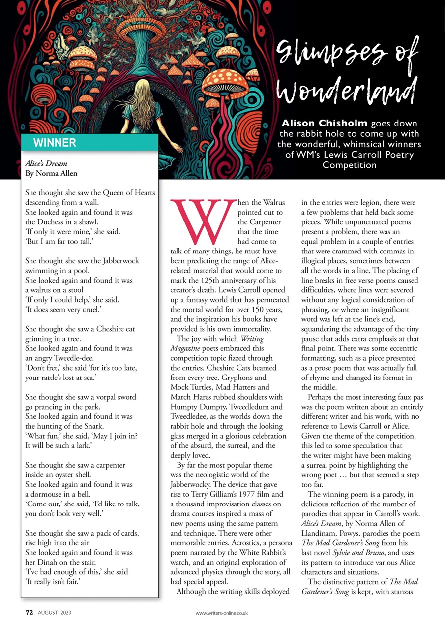 Writing Magazine Preview Pages