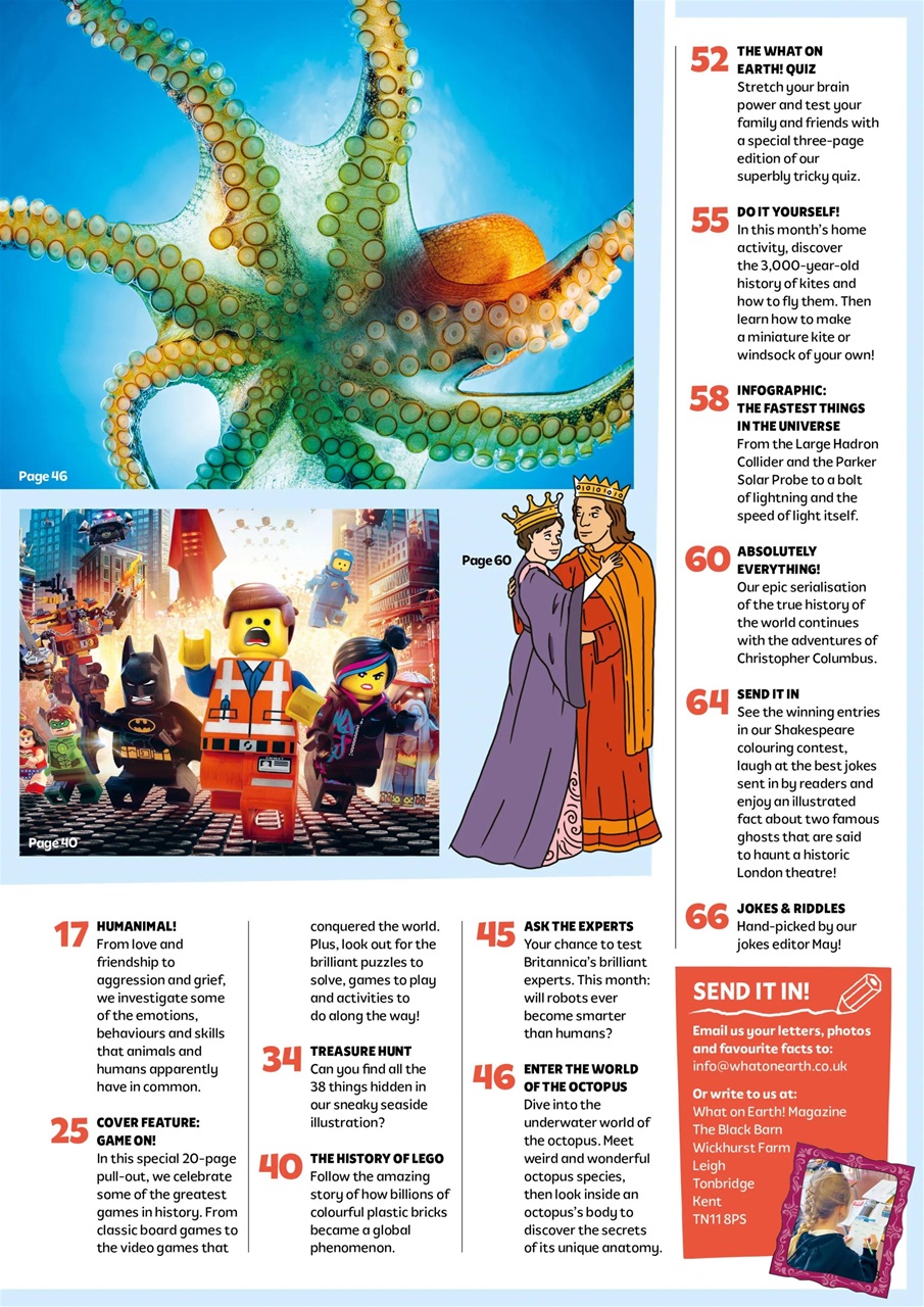 What on Earth! Magazine Preview Pages