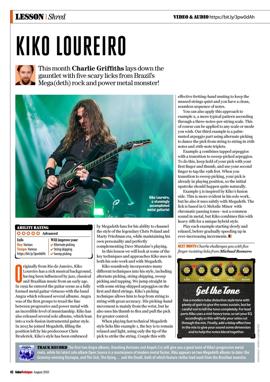 Guitar Techniques Preview Pages