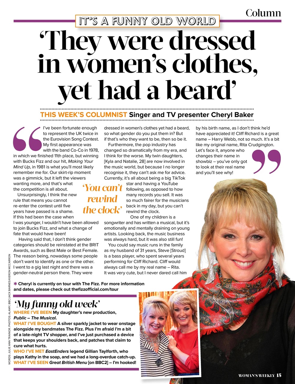 Woman's Weekly Preview Pages