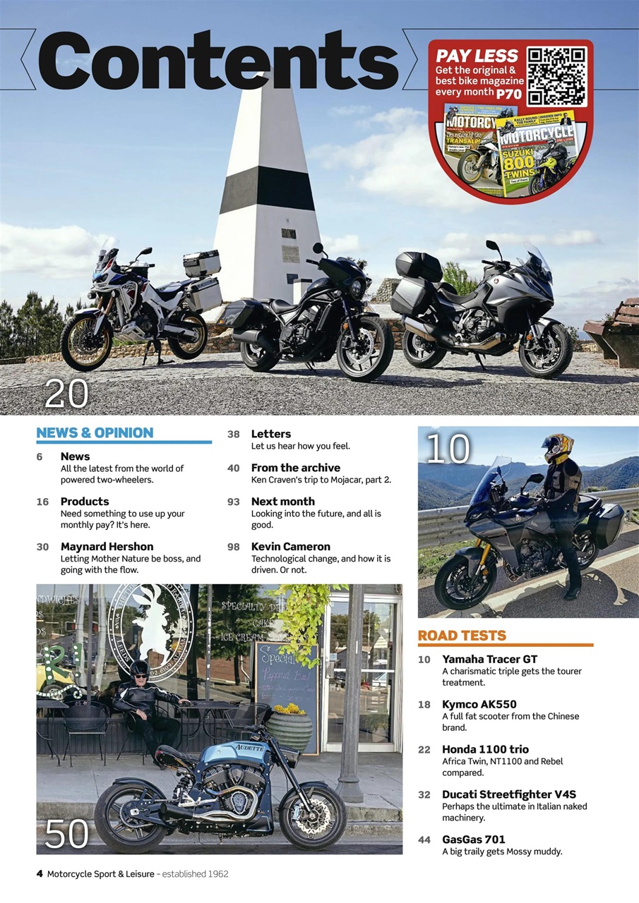 Motorcycle Sport & Leisure Preview Pages