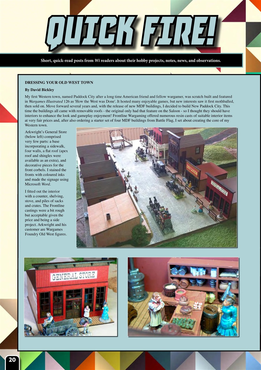 Wargames Illustrated Preview Pages
