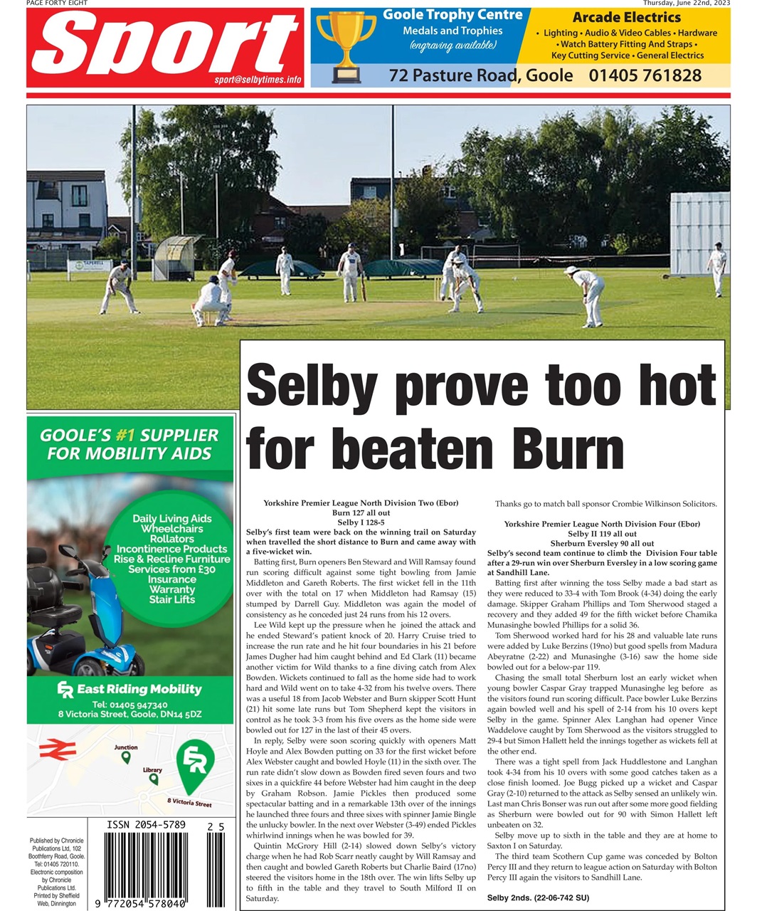 Selby Times Preview Pages