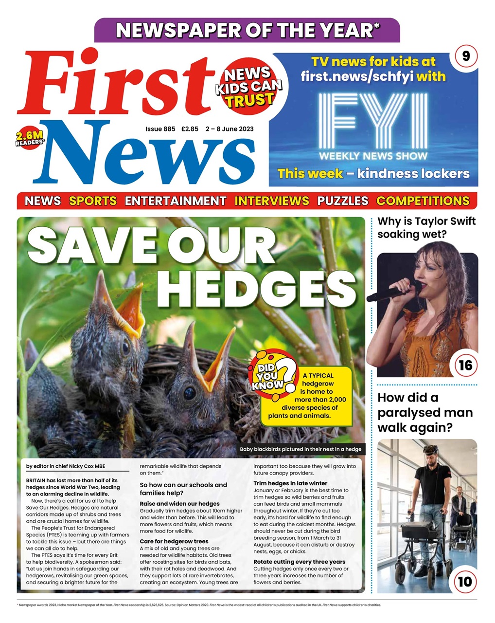 First News Preview Pages