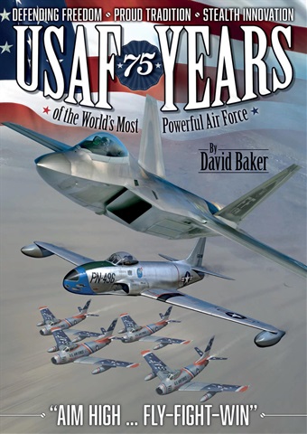 USAF 75 Years of the World's Most Powerful Airforce issue USAF 75 Years of the World's Most Powerful Airforce