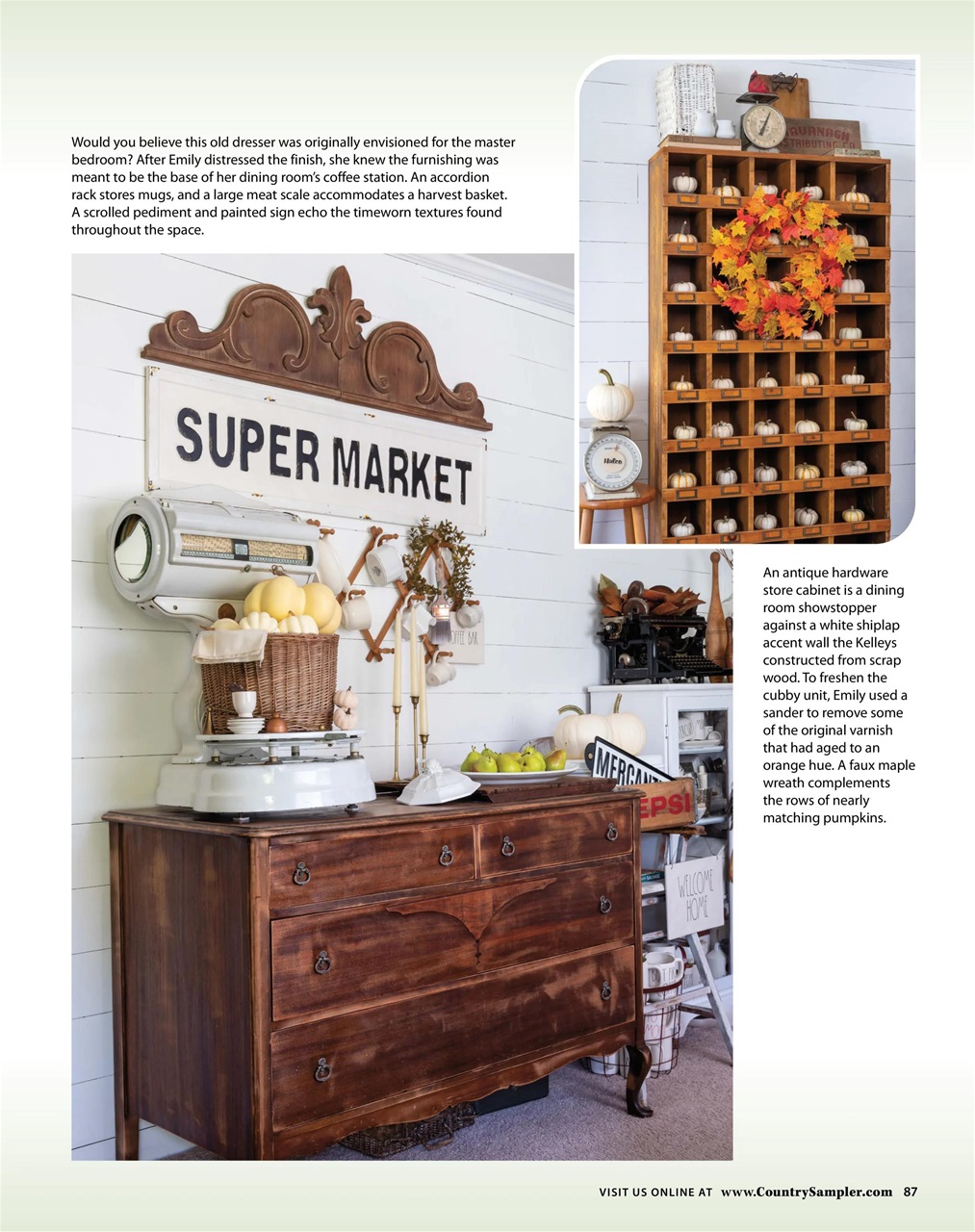 Country Sampler Preview Pages