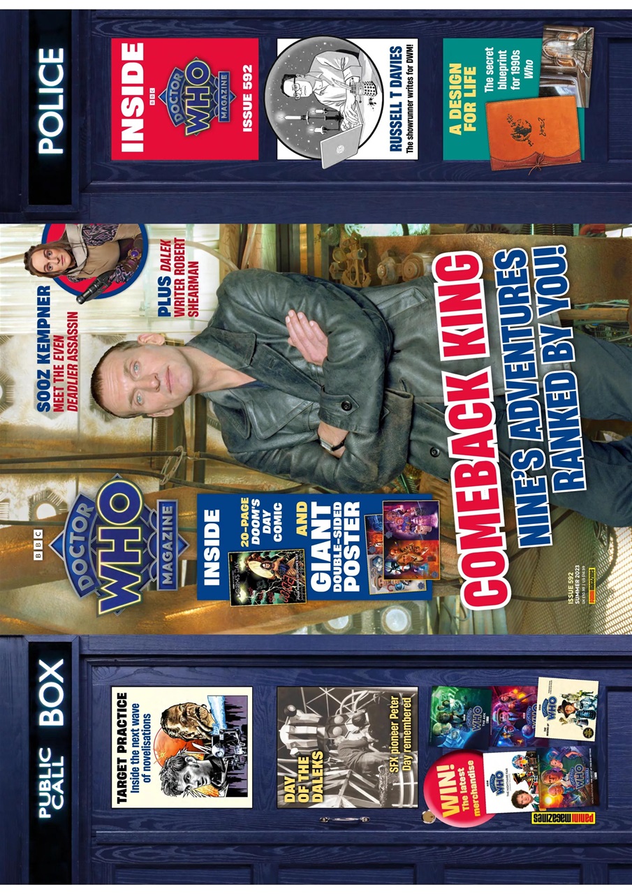 Doctor Who Magazine Preview Pages