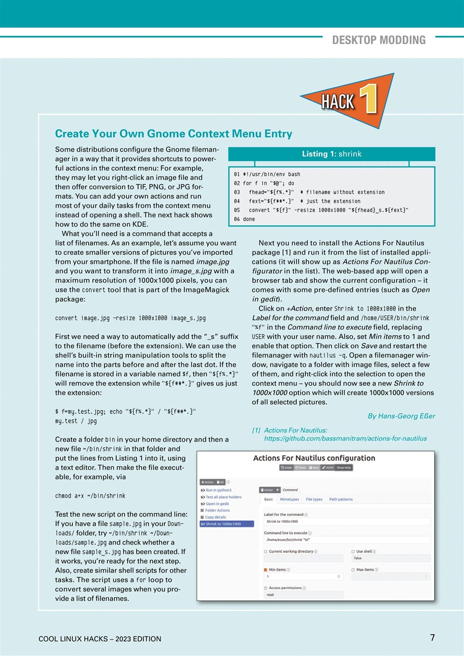 Linux Magazine Preview Pages