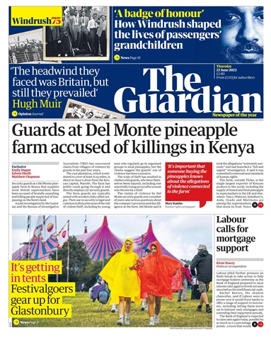 The Guardian Newspaper issue Thursday, June 22, 2023