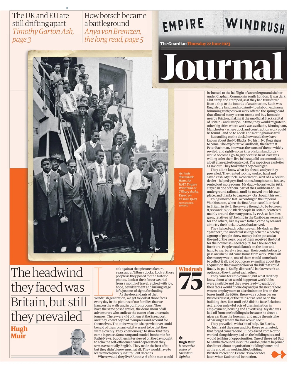 The Guardian Newspaper Preview Pages