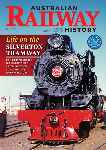 Australian Railway History issue 