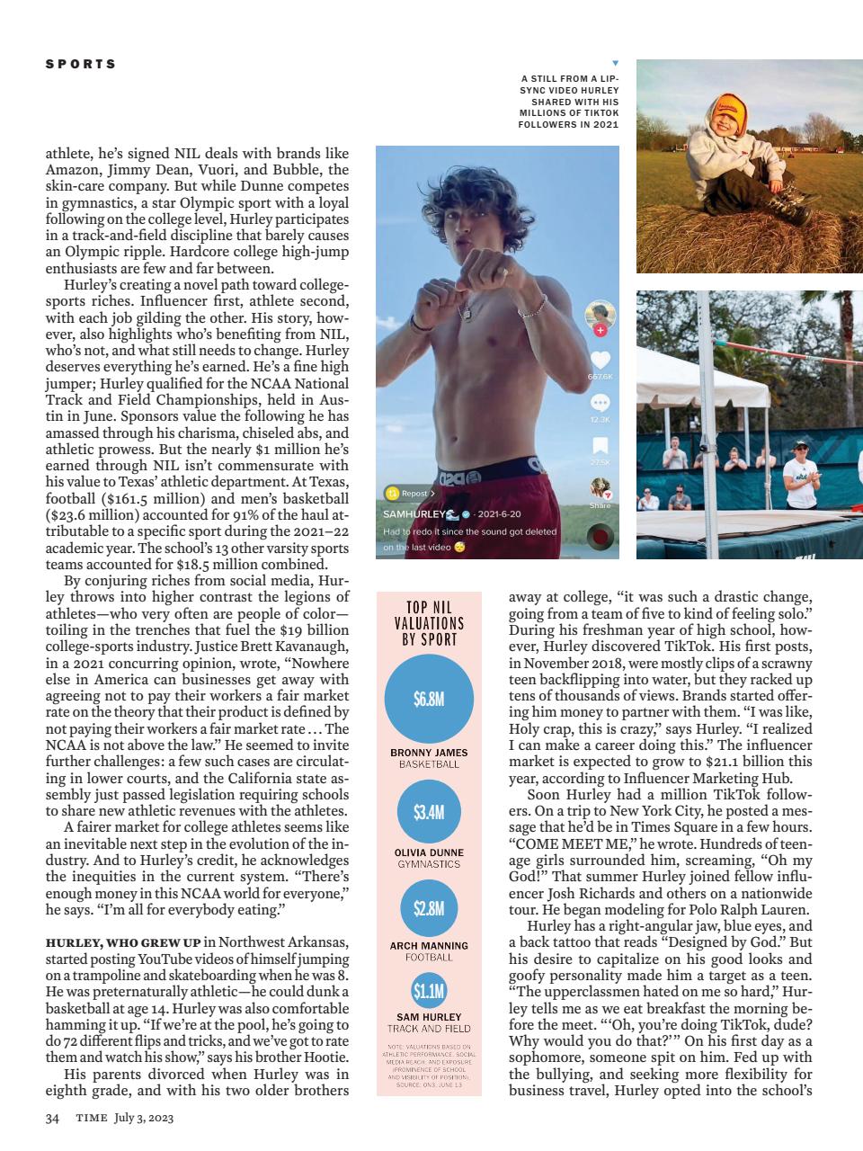 TIME Magazine Europe Preview Pages