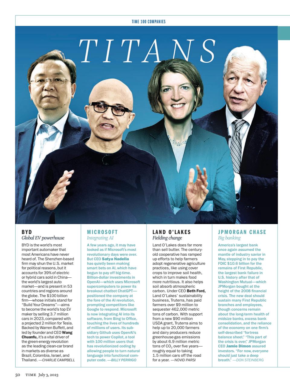 TIME Magazine Europe Preview Pages