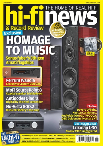 Hi-Fi News issue 