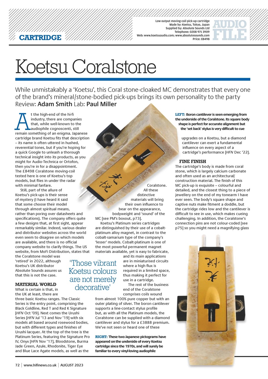 Hi-Fi News Preview Pages