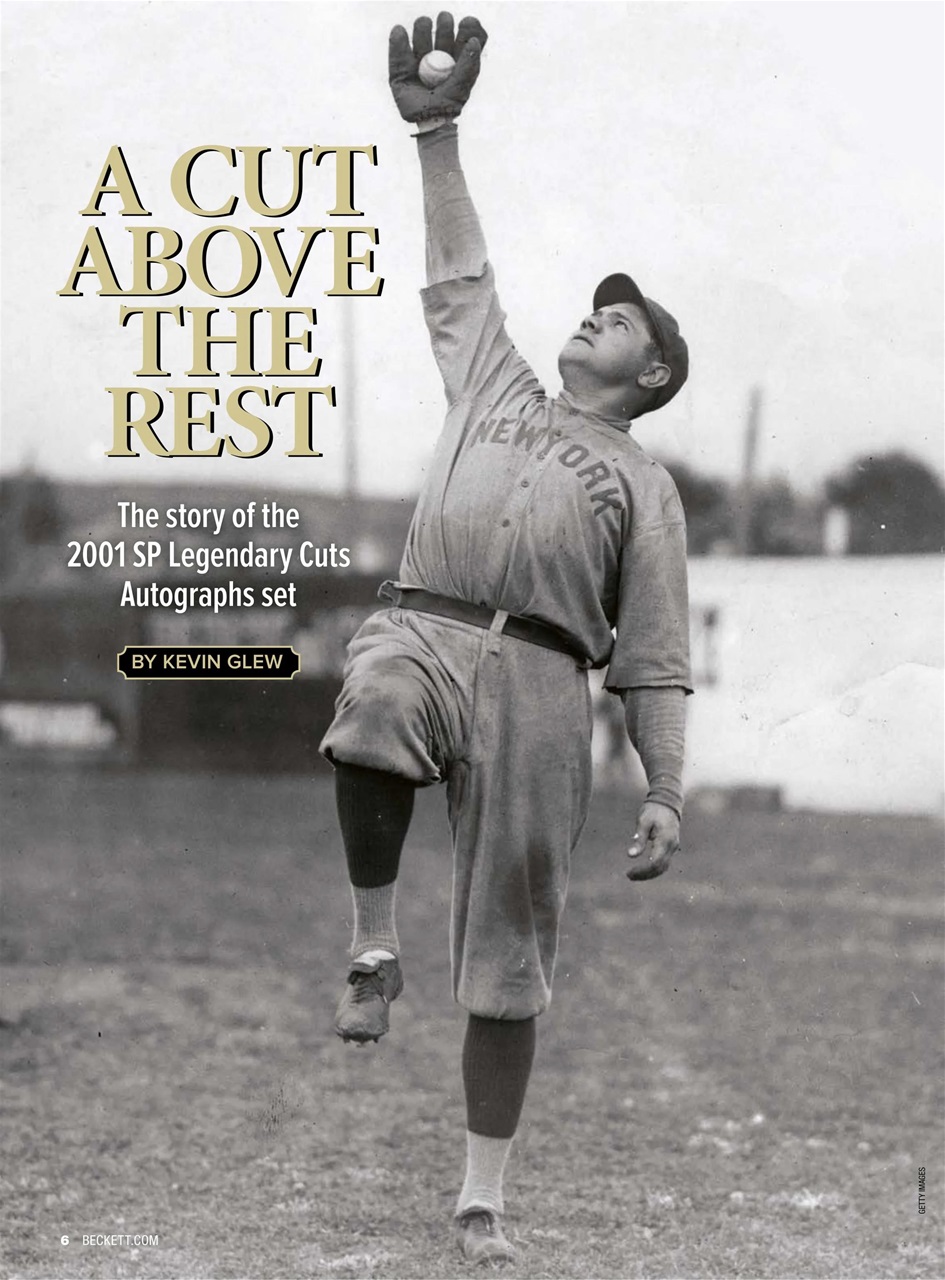 Beckett Baseball Magazine Preview Pages