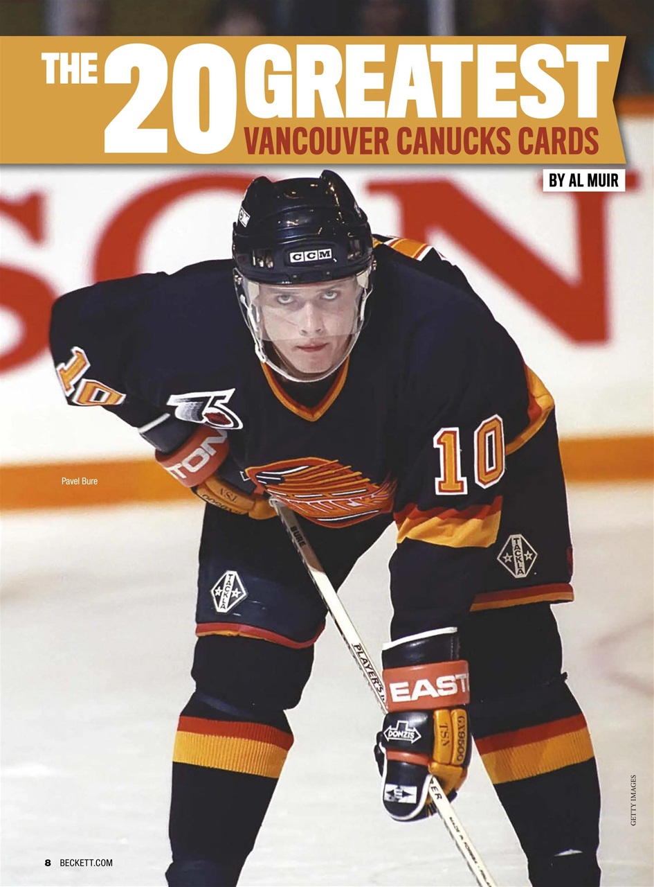 Beckett Hockey Magazine Preview Pages
