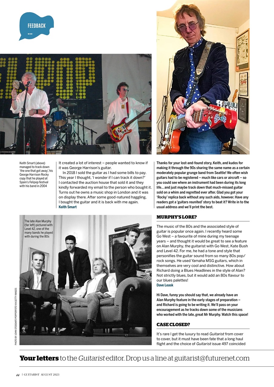 Guitarist Preview Pages