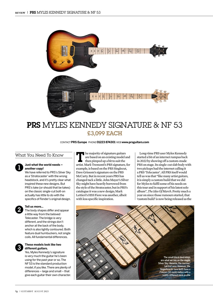 Guitarist Preview Pages