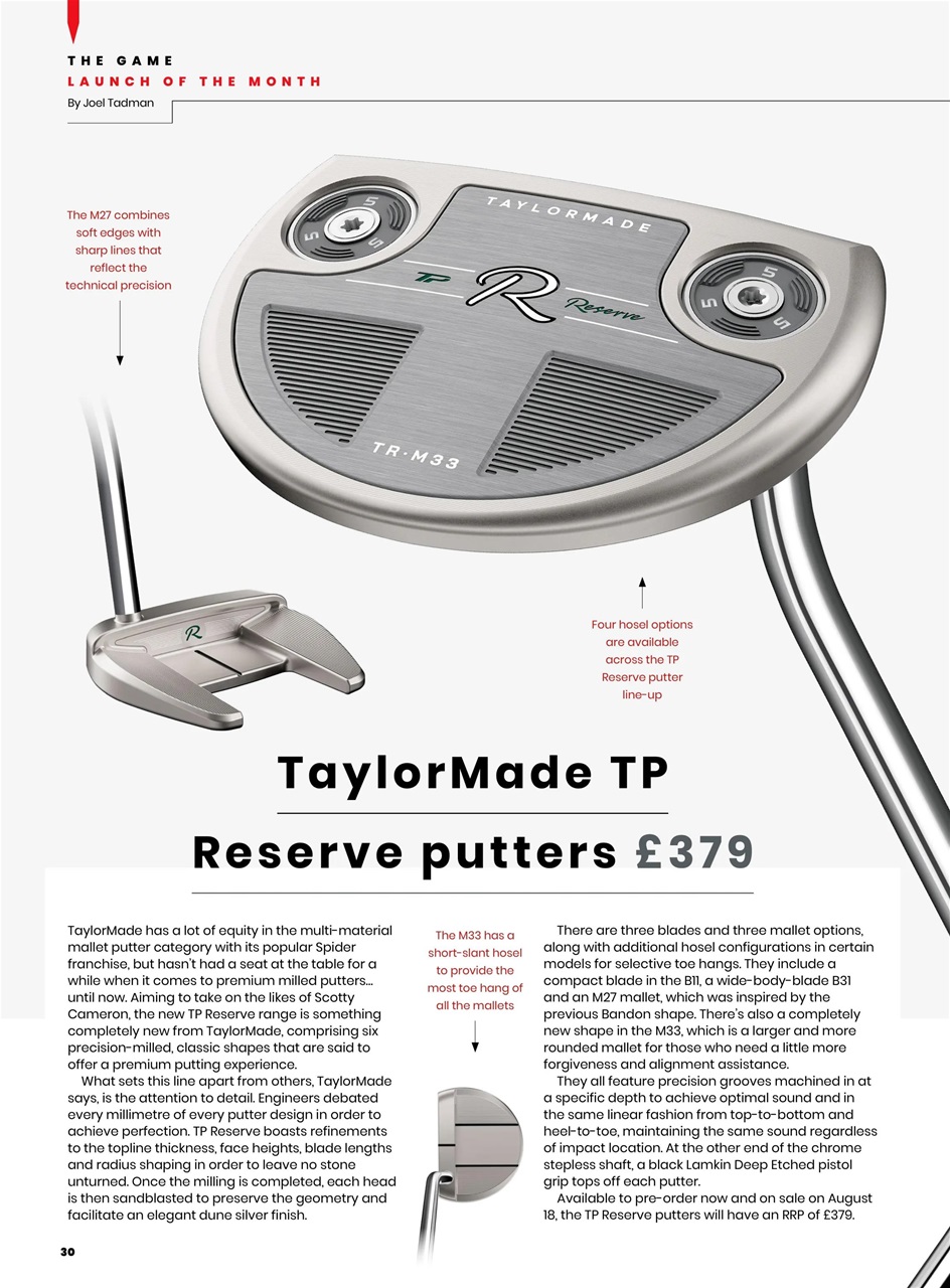 Golf Monthly Preview Pages