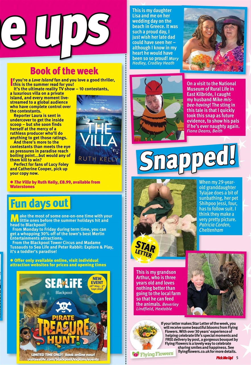 Pick Me Up Preview Pages