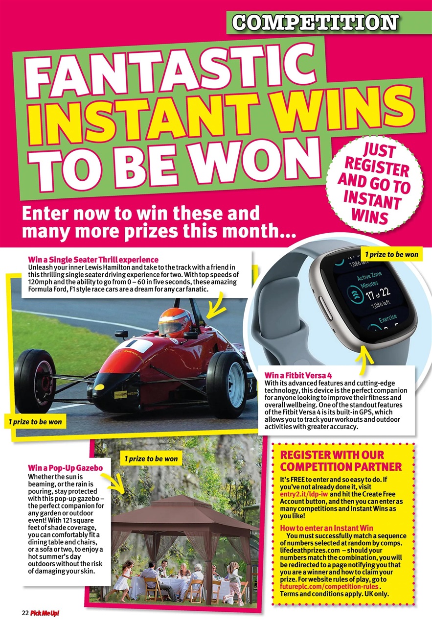 Pick Me Up Preview Pages