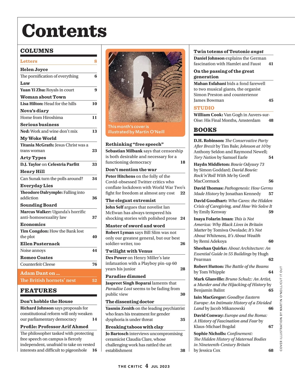 The Critic Preview Pages