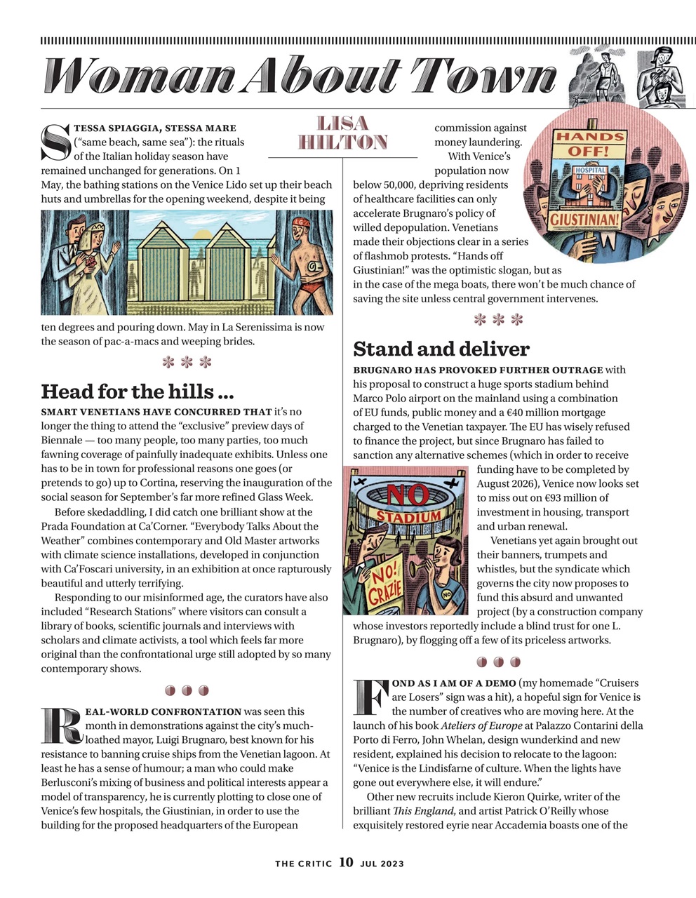 The Critic Preview Pages