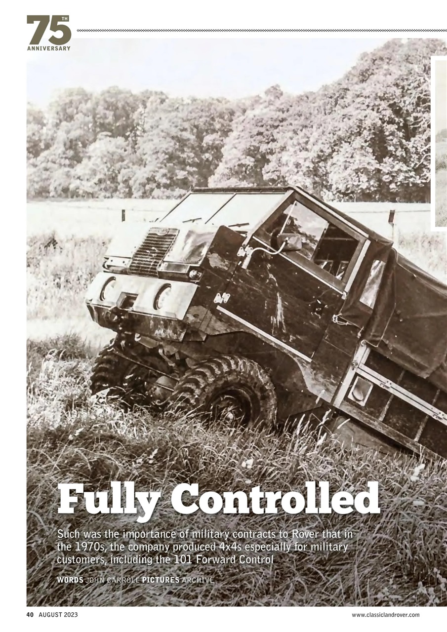 Classic Land Rover Magazine Preview Pages