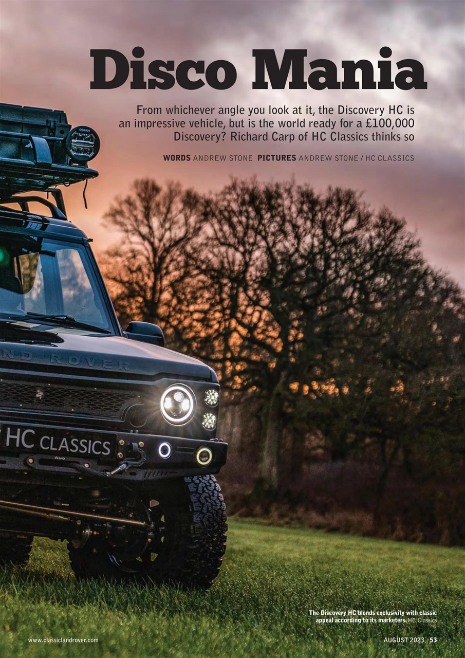 Classic Land Rover Magazine Preview Pages
