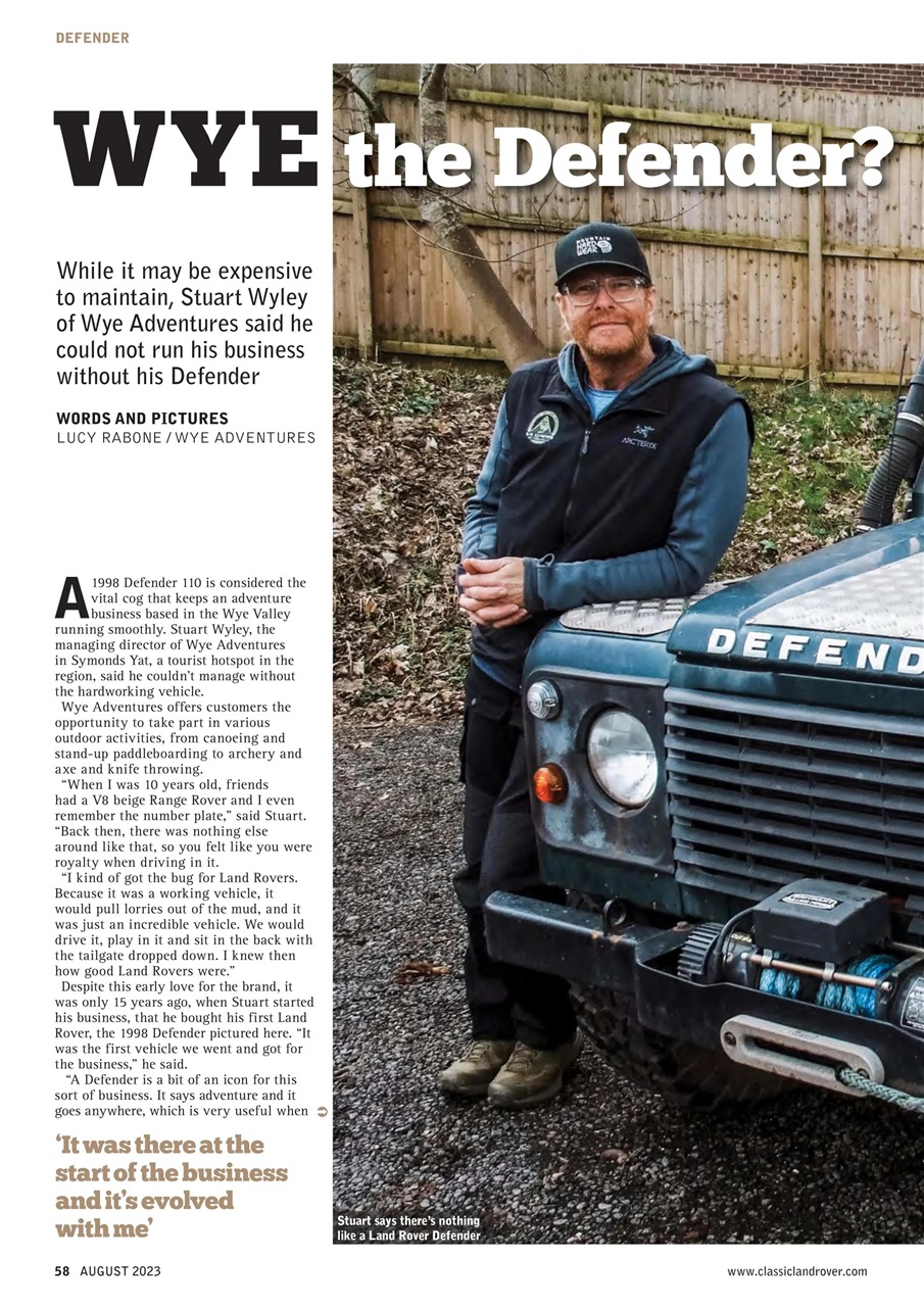 Classic Land Rover Magazine Preview Pages