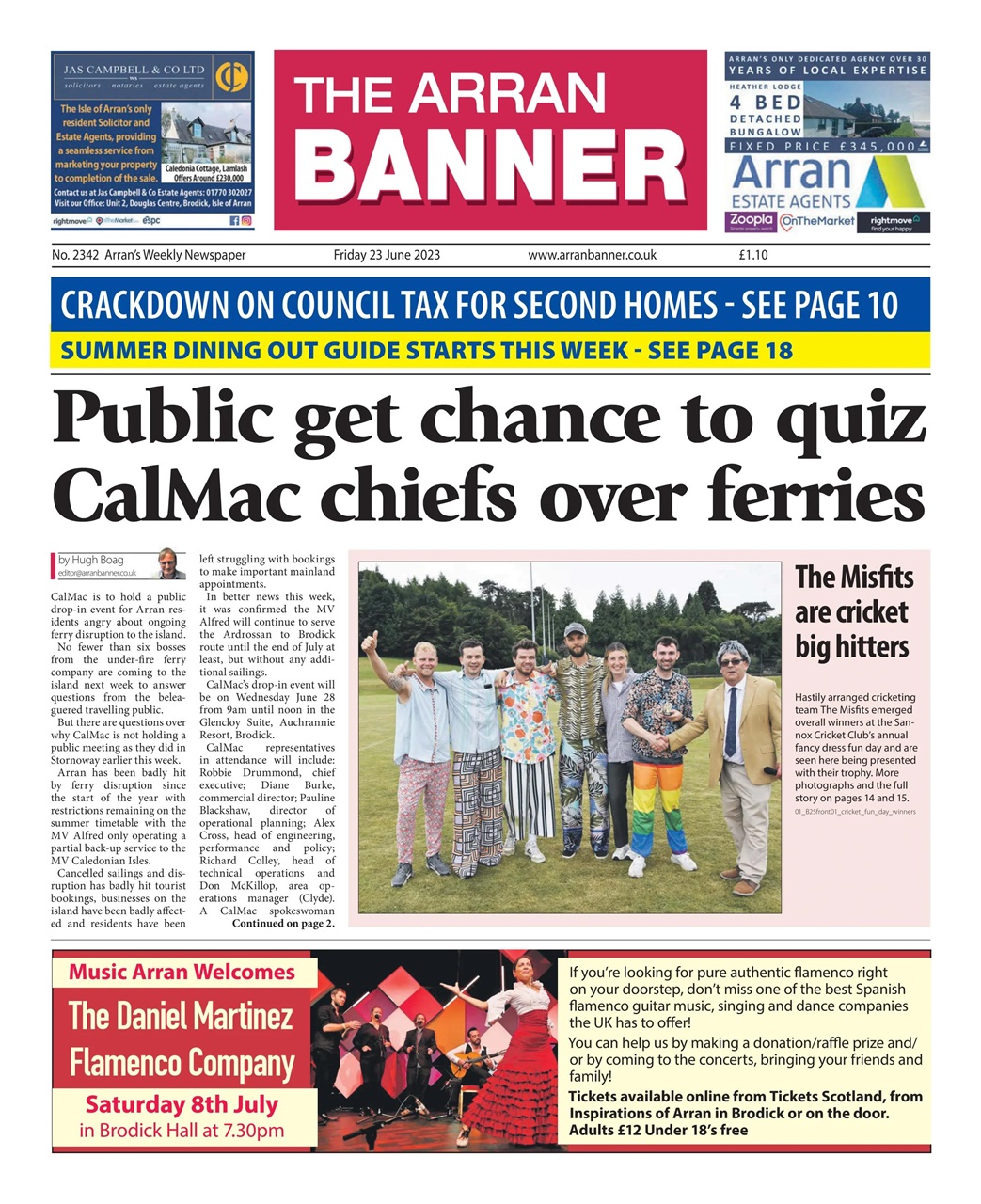 Arran Banner Preview Pages