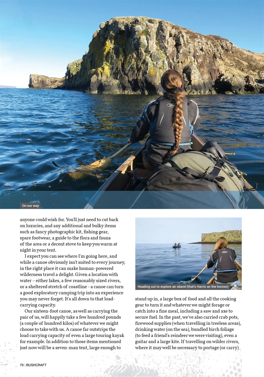 Bushcraft & Survival Skills Magazine Preview Pages