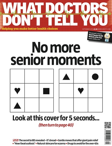 What Doctors Don't Tell You issue September 2015