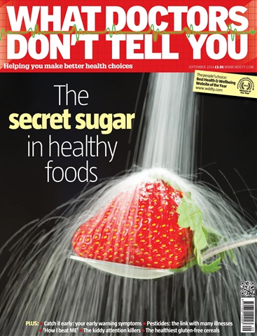 What Doctors Don't Tell You issue September 2014