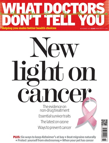 What Doctors Don't Tell You issue November 2013