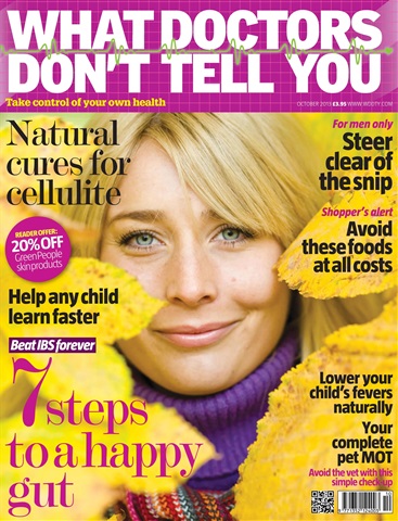 What Doctors Don't Tell You issue October 2013
