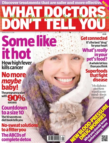 What Doctors Don't Tell You issue January 2013