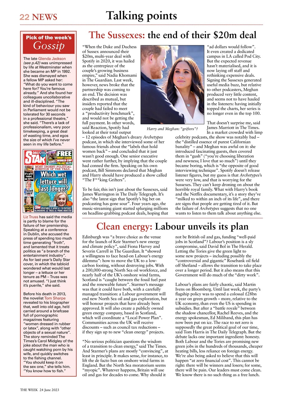 The Week Preview Pages